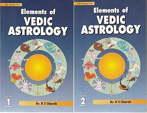 Seller image for Elements of Vedic Astrology: Vol. 1 & 2, COMPLETE - Vedic Astrology Series for sale by Goulds Book Arcade, Sydney