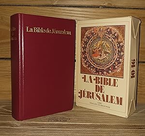 LA BIBLE DE JERUSALEM : La Sainte Bible