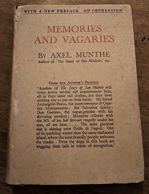 Seller image for Memories and Vagaries for sale by Boobooks