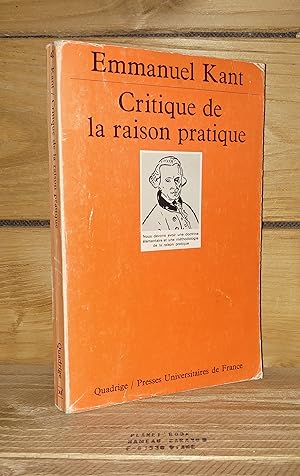 Seller image for CRITIQUE DE LA RAISON PRATIQUE : Introduction de Ferdinand Alqui for sale by Planet's books