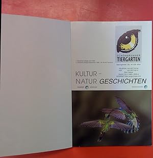 Bild des Verkufers fr Kultur und Natur Geschichten, 2. deutsche Auflage, September 1996, 25.-50. Tausend zum Verkauf von biblion2