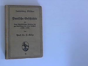 Bild des Verkufers fr Deutsche Geschichte II - Zeitalter der Reformation und der Religionskriege (1517 bis 1648) zum Verkauf von ANTIQUARIAT FRDEBUCH Inh.Michael Simon