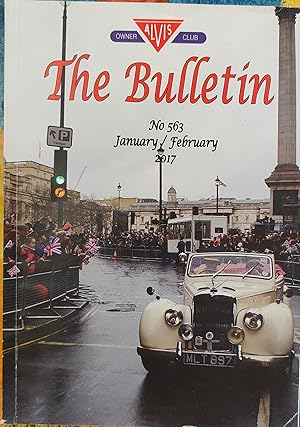 Seller image for Alvis Owner Club The Bulletin January / February 2017 No 563 for sale by Shore Books