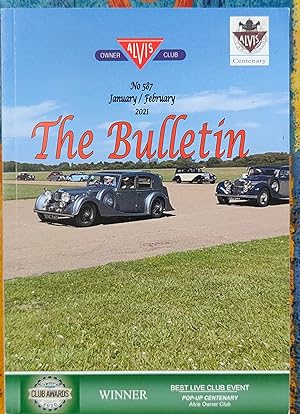 Seller image for Alvis Owner Club The Bulletin January/ February 2021 No.587 for sale by Shore Books