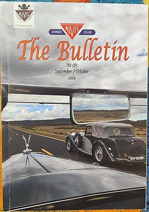 Alvis Owner Club The Bulletin September / October 2020 No 585