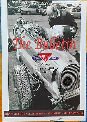 Seller image for Alvis Owner Club The Bulletin July / August 2021 No.590 for sale by Shore Books