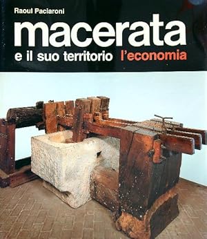 Bild des Verkufers fr Macerata e il suo territorio - L'economia zum Verkauf von Librodifaccia