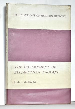 Image du vendeur pour The Government of Elizabethan England mis en vente par N. Marsden