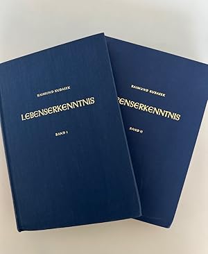 Lebenserkenntnis. [Bd. 1 und 2 in 2 Bdn., =komplett] I: Grundsätzliches über den Geist, die Schöp...