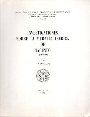 INVESTIGACION SOBRE LA MURALLA IBERICA DE SAGUNTO (VALENCIA)