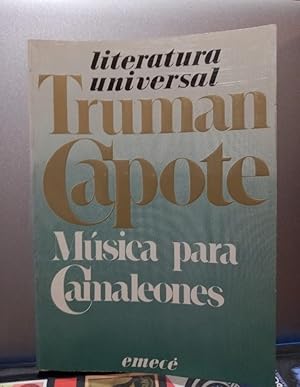 Imagen del vendedor de Msica para Camaleones - PRIMERA EDICIN a la venta por Libros de Ultramar Alicante