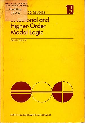 Image du vendeur pour Intensional and Higher-Order Modal Logic With Applications to Montague-Semantics mis en vente par avelibro OHG