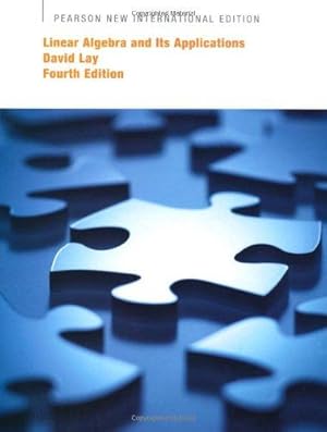 Imagen del vendedor de Linear Algebra and Its Applications: Pearson New International Edition a la venta por WeBuyBooks