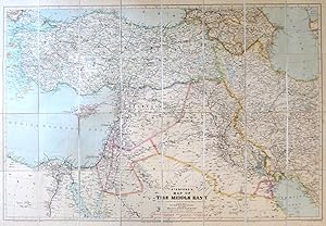 Stanford's Map of the Middle East