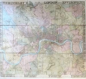 Cruchley's New Plan of London and its Environs