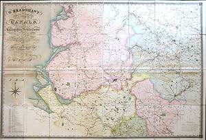 G. Bradshaw's Map of Canals Situated in the Counties of Lancaster, York, Derby & Chester; Shewing...