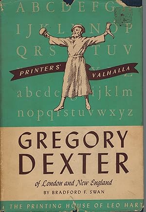 Imagen del vendedor de Gregory Dexter of London and New England a la venta por ! Turtle Creek Books  !