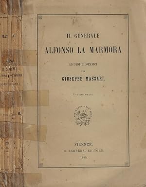 Bild des Verkufers fr Il Generale Alfonso La Marmora zum Verkauf von Biblioteca di Babele