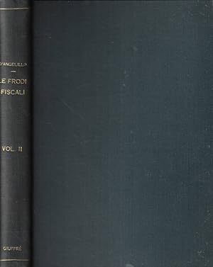 Imagen del vendedor de Le frodi fiscali Vol. II: I contratti nell'imposta di registro a la venta por Biblioteca di Babele