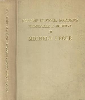 Imagen del vendedor de Ricerche di storia economica medioevale e moderna a la venta por Biblioteca di Babele