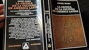 Image du vendeur pour La critica de la cultura en America Latina (Spanish Edition) mis en vente par Libreria Babel