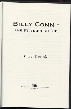 Billy Conn - the Pittsburgh Kid