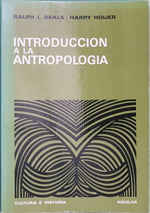Imagen del vendedor de Introduccin a la antropologa a la venta por Librera Alonso Quijano