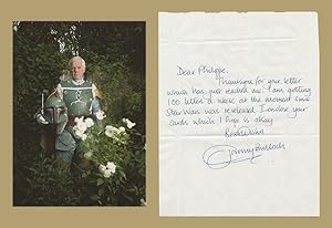 Bild des Verkufers fr Jeremy Bulloch (1945-2020) - Autograph letter signed + Photo zum Verkauf von PhP Autographs