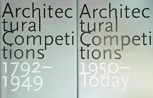 Seller image for Architectural Competitions. 1792-1949 - Architectural Competitions 1950-Today. 2VV for sale by Miliardi di Parole