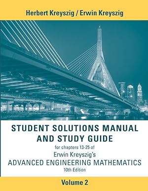 Seller image for Student Solutions Manual Advanced Engineering Mathematics, Volume 2 for sale by moluna