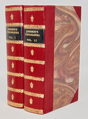 Bild des Verkufers fr Typographia, or the Printers' Instructor: including an account of the Origin of Printing, with Biographical Notices of the Printers of England, from Caxton to the close of the Sixteenth Century: A Series of Ancient and Modern Alphabets, and Domesday Characters: Together with An Elucidation of every Subject connected with the Art (2 volume set) zum Verkauf von Haaswurth Books