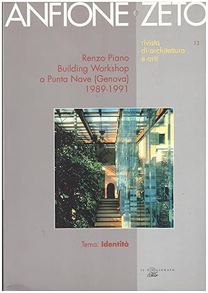 Seller image for RENZO PIANO, BUILDING WORKSHOP A PUNTA NOVE (GENOVA) 1989-1991 for sale by VETERA RECENTIA