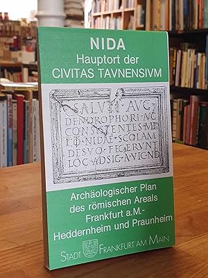 Nida - Hauptort der Civitas Taunensium - Archäologischer Plan des römischen Areals Frankfurt a. M...