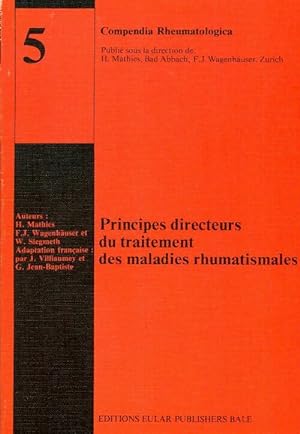 Seller image for Lignes directrices relatives au traitement des affections rhumatismales - Hartwig Mathies for sale by Book Hmisphres