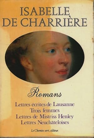 Image du vendeur pour Romans - De Charriere Isabelle mis en vente par Book Hmisphres