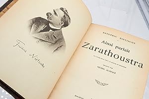 Seller image for Ainsi parlait Zarathoustra for sale by Librairie Le Feu Follet