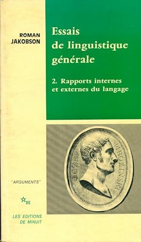 Seller image for Essais linguistiques : Tome II rapports internes et externes du langage - Roman Jakobson for sale by Book Hmisphres