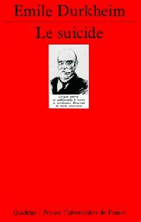 Le suicide - Emile Durkheim