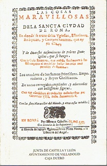 Bild des Verkufers fr Las cosas maravillosas de la santa ciudad de ROma (Facsimil de original de 1661) zum Verkauf von LIBRERA LAS HOJAS