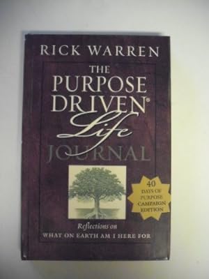Image du vendeur pour The Purpose Driven Life Journal mis en vente par ICTBooks