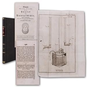 Seller image for Beschreibung und Gebrauch des antimephitischen Respirators, welchen der verstorbene Hr. Pilatre de Rozier angegeben hat. SS. 79-92. Mit 1 gefalteten Tafel. In: Magazin fr das Neueste aus der Physik und Naturgeschichte. Hrsg. J. H. Voigt. Band 4, 2. Stck. for sale by Antiquariat Gerhard Gruber