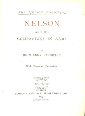 Bild des Verkufers fr The Nelson Memorial. Nelson And His Companions In Arms. zum Verkauf von WeBuyBooks