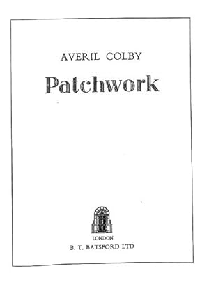 Seller image for Patchwork: for sale by WeBuyBooks
