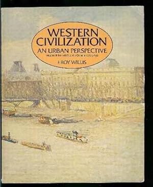 Imagen del vendedor de Western Civilization: v. 1: An Urban Perspective (Western Civilization: An Urban Perspective) a la venta por WeBuyBooks