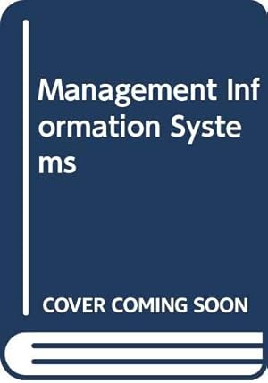 Immagine del venditore per Management Information Systems venduto da WeBuyBooks