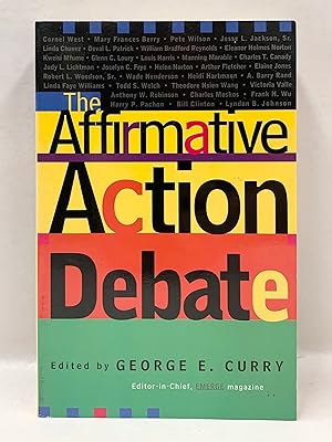 Imagen del vendedor de The Affirmative Action Debate a la venta por Old New York Book Shop, ABAA