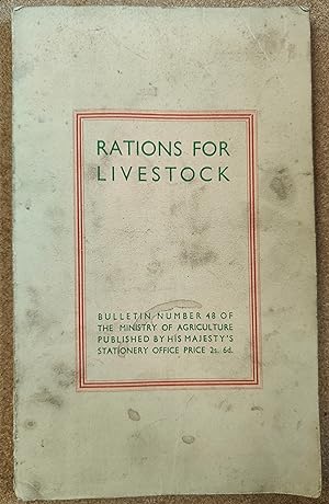 Seller image for Rations For Livestock Bulletin Number 48 The Ministry Of Agriculture for sale by Shore Books