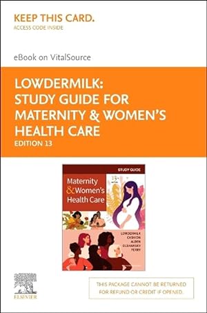 Imagen del vendedor de Study Guide for Maternity & Women's Health Care Elsevier eBook on Vitalsource (Retail Access Card) (Hardcover) a la venta por Grand Eagle Retail
