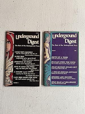 Seller image for Underground Digest: The Best of the Underground Press, Vol. 1 Nos. 1 & 2 (set of 2 issues) for sale by Aeon Bookstore