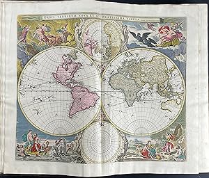 Bild des Verkufers fr Van Keulen's De Groote Nieuwe Vermeerderde Zee-Atlas ofte Water-Waerld - 183 Originally Hand-colored Maps or Charts zum Verkauf von Trillium Antique Prints & Rare Books